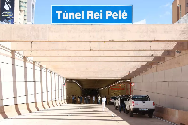 Túnel Rei Pelé terá interdição noturna para manutenção em Taguatinga