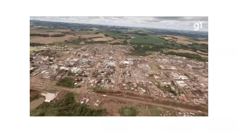 Tornado no Paraná: 6 mortos e mais de mil desabrigados em Rio Bonito do Iguaçu