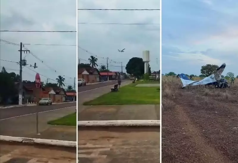 Tragédia Aérea no Tocantins: Avião Cai em Área Rural e Deixa Duas Vítimas Fatais