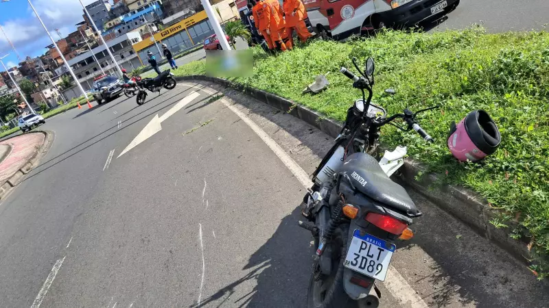 Tragédia no Trânsito: Motociclista Perde a Vida em Acidente na Avenida Orlando Gomes, em Salvador