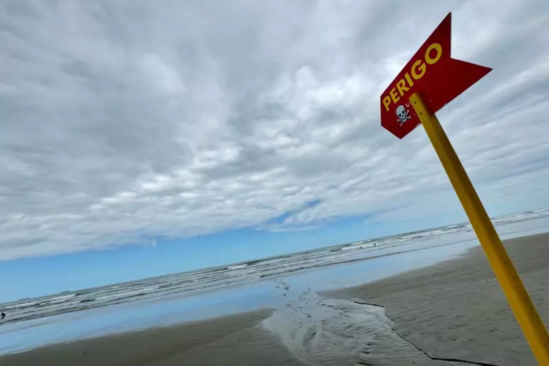 Turista de 32 anos morre afogado em Praia Grande após corrente de retorno