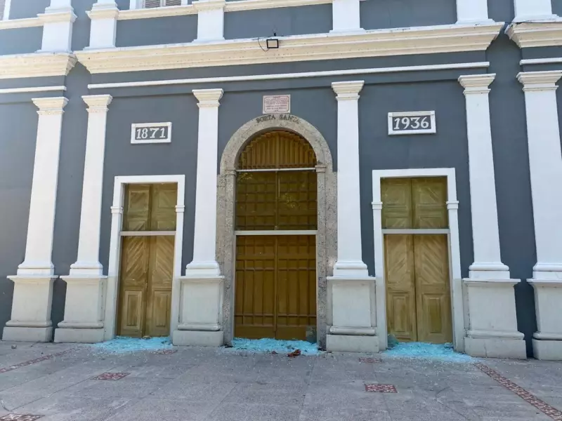 Vandalismo atinge Catedral de Teresina: prejuízo com vidros quebrados pode chegar a R$ 26 mil