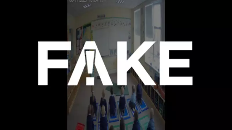 Vídeo de professora muçulmana com crianças é fake: IA gera polêmica