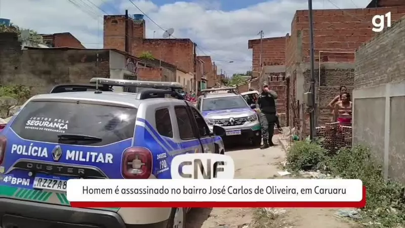 Violência em Caruaru: Homem é Executado a Tiros Dentro de Própria Residência