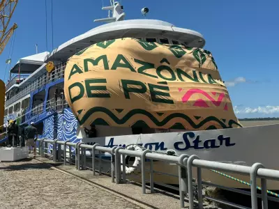 Banzeiro da Esperança chega a Belém com Carta da Amazônia para COP30
