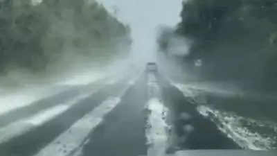 Gelo em Novembro no RS? Fenômeno Raro Cobre Estradas no Sul do Brasil