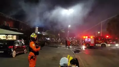 Incêndio consome bar Santa Fé no Jardim Botânico do DF