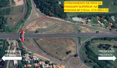 Obras no viaduto da Raposo Tavares são prorrogadas até segunda-feira (10)