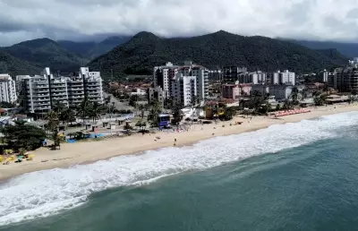 Turista de Jacareí morre afogado na praia Martim de Sá em Caraguá