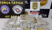 4 bolivianas presas com 21 kg de cocaína em ônibus em Presidente Venceslau