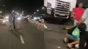 Acidente fatal no Recife: 2 mortos após moto colidir com caminhão-guincho