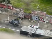 Acidente na Zona Leste: 4 feridos após motorista embriagado bater em poste