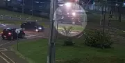 Caminhonete é atingida por trem ao tentar cruzar linha férrea em Arapongas
