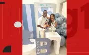 Carol Peixinho e Thiaguinho celebram 2 meses do filho Bento com festa temática