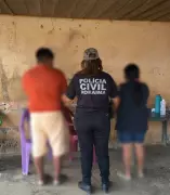 Casal é preso por estupro de vulnerável contra filha em Roraima