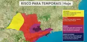 Chuvas superam média histórica em Piracicaba com alerta de temporais