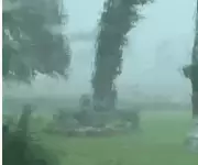 Ciclone extratropical causa estragos no Oeste de SC com ventos de 100 km/h