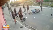 Colisão frontal entre motos fere três sem capacete no Agreste de Alagoas