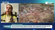 Dois tornados atingem o Paraná com ventos superiores a 30km/h