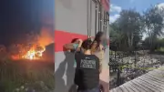 Duas mulheres presas por incêndio e agressão em Ferreira Gomes, AP