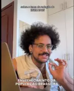 Ex-BBB acerta tema da redação do Enem 2025 sobre envelhecimento populacional