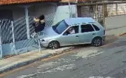 Ex-marido embriagado tenta atropelar mulher em Morrinhos; vídeo