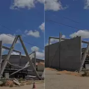 Galpão desaba em São Gonçalo do Amarante e deixa operários soterrados