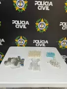 Homem preso com 85 pinos de cocaína em Barra Mansa