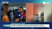 Incêndio na COP30: funcionário da Noruega relata momento do fogo