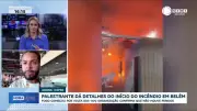 Incêndio na COP30: palestrante relata início do fogo e mal-estar