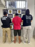 Jovem de 19 anos preso por tentativa de feminicídio em Caracaraí