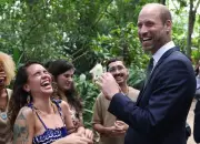 Jovens criam essência especial para o príncipe William na COP30