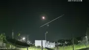 Meteoro de magnitude -2 ilumina céu do RS em 2,4 segundos