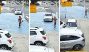 Milagre no Trânsito: Motorista Tem Mal Súbito e Pedestre Escapa por Centímetros em Campinas | Vídeo