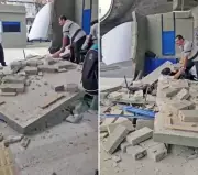 Ônibus colide com cabine no Méier: mulher fica presa sob escombros