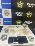 Operação antidrogas prende dupla com tabletes de maconha em Barra Mansa, RJ