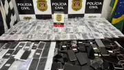 Operação Big Mobile prende 36 e apreende 10,8 mil celulares em SP