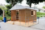 Paper Log House na COP 30: arquitetura humanitária chega a Belém