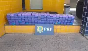 PRF apreende 120 kg de maconha na BR-262 em Bom Despacho