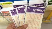 Quina 6883: Duas apostas dividem prêmio de R$ 2,5 milhões no Paraná e Tocantins