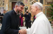 Reitor da PUC-Rio encontra Papa Leão XIV no Vaticano durante Jubileu