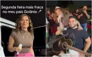 Solange Almeida faz surpresa histórica e canta em bar popular de Goiânia; vídeos viralizam