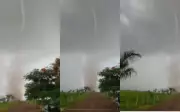 Tornado se forma no interior de SP, mas fenômeno não toca o solo