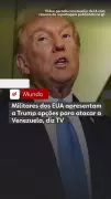 Trump não descarta intervenção militar na Venezuela em 2024