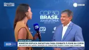 Wellington Dias detalha combate à fome e transição energética na COP30