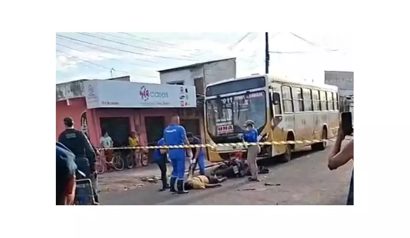 Acidente fatal: motociclista morre após colisão com ônibus em Ananindeua