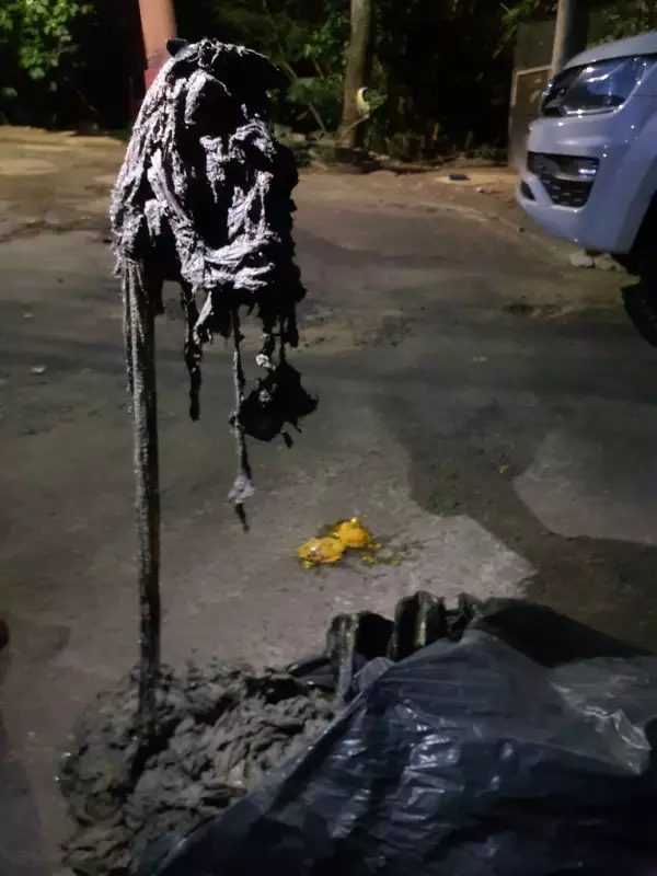 Americana encontra 30 kg de tecido em rede de esgoto; suspeita de sabotagem