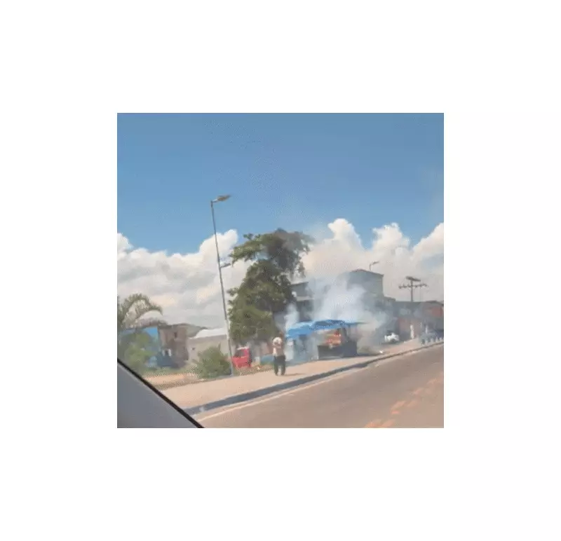 Barraca de fogos ilegais explode em Belford Roxo sem feridos