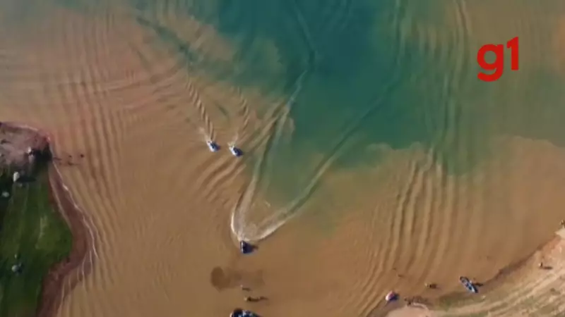 Bombeiros buscam jovem desaparecido na Represa Jaguari em Jacareí