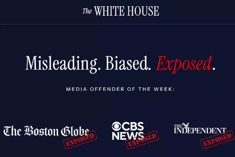 Casa Branca cria 'Hall da Vergonha' para expor jornalistas críticos